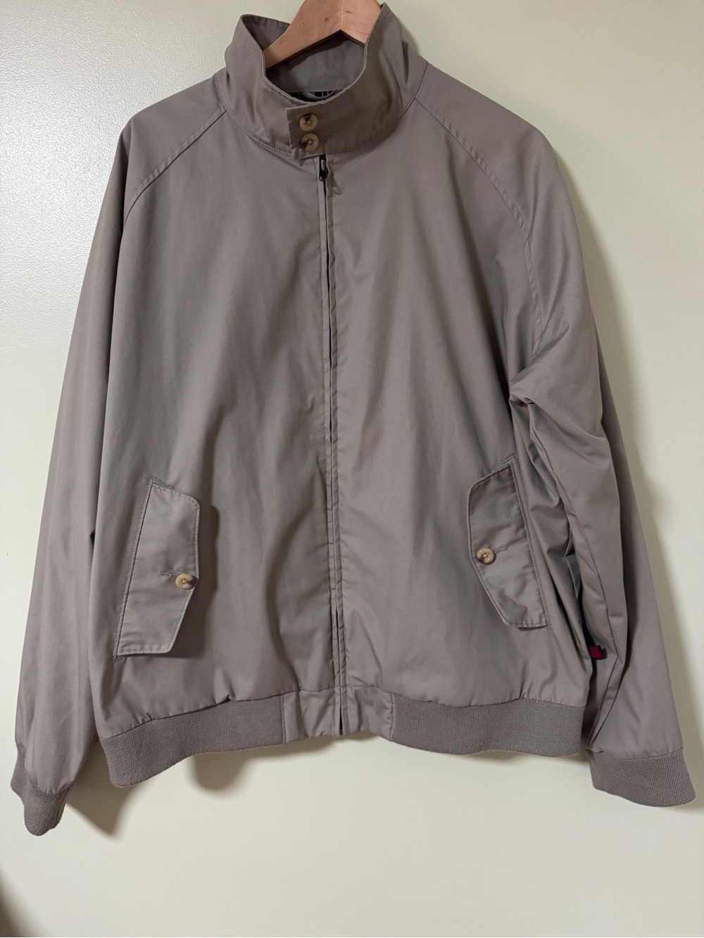 Vintage Woolrich Harrington Jacket in Shale - Excellent Condition